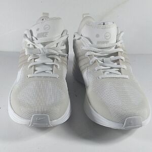 New, Nike Light Gray and White Running Shoes Size 11 Men Sneaker.